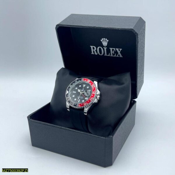 Rolex GMT-Master II "Coke" Black & Red Bezel Luxury Watch - Image 3