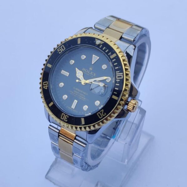 Rolex Submariner Two-Tone Blue Dial Gold & Stainless Steel Watch